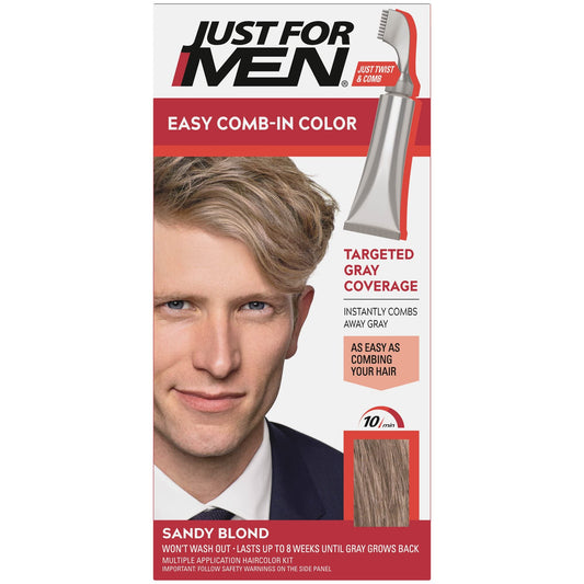 Just For Men Sandy Blonde Size 1ct Just For Men Sandy Blonde Beauty & Personal Care Just for Men