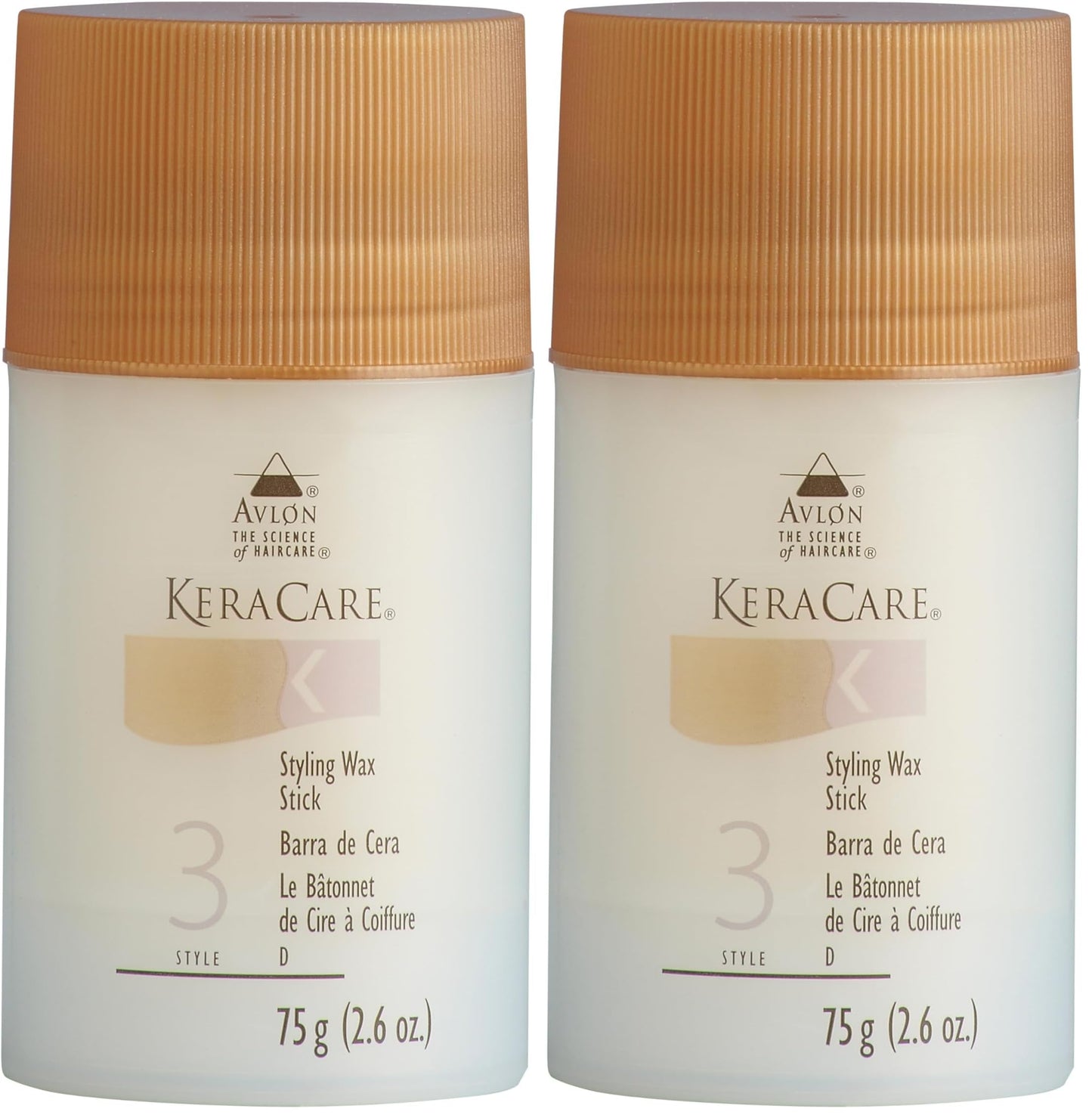 Avlon KeraCare Hair Wax Stick - 2.6 oz - For Slick Back Buns and Slick Back Ponytails - Flyaway Hair-Tamer - Frizz Control - with Castor Seed Oil Beauty and Personal Care KeraCare Default Title
