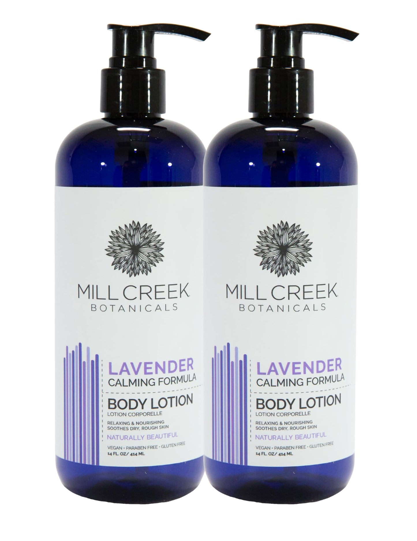 Mill Creek Lavender Lotion (Natural & Organic!) (2 Pack)