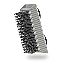 Grip Clean Nail Brush for Cleaning Fingernails - Heavy Duty Nail Brush with Extra Stiff Bristles - Fingernail Brush & Nail Scrubber Brush with Suction