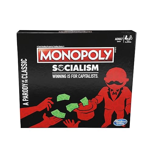 Monopoly Socialism Board Game Parody Adult Party Game