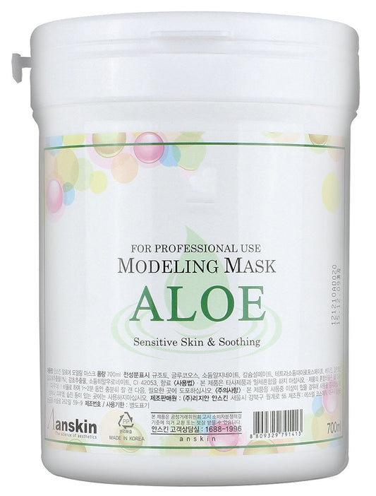 240g Modeling Mask Powder Pack ALOE for Soothing by Anskin