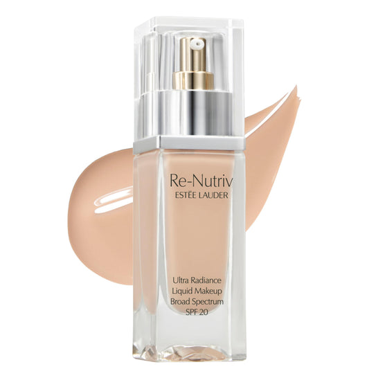 Estée Lauder Re-Nutriv Ultra Radiance Liquid Foundation SPF 20 | Luxurious, Hydrating, Long-Wearing, 1 Fl Oz, 2C0 Cool Vanilla