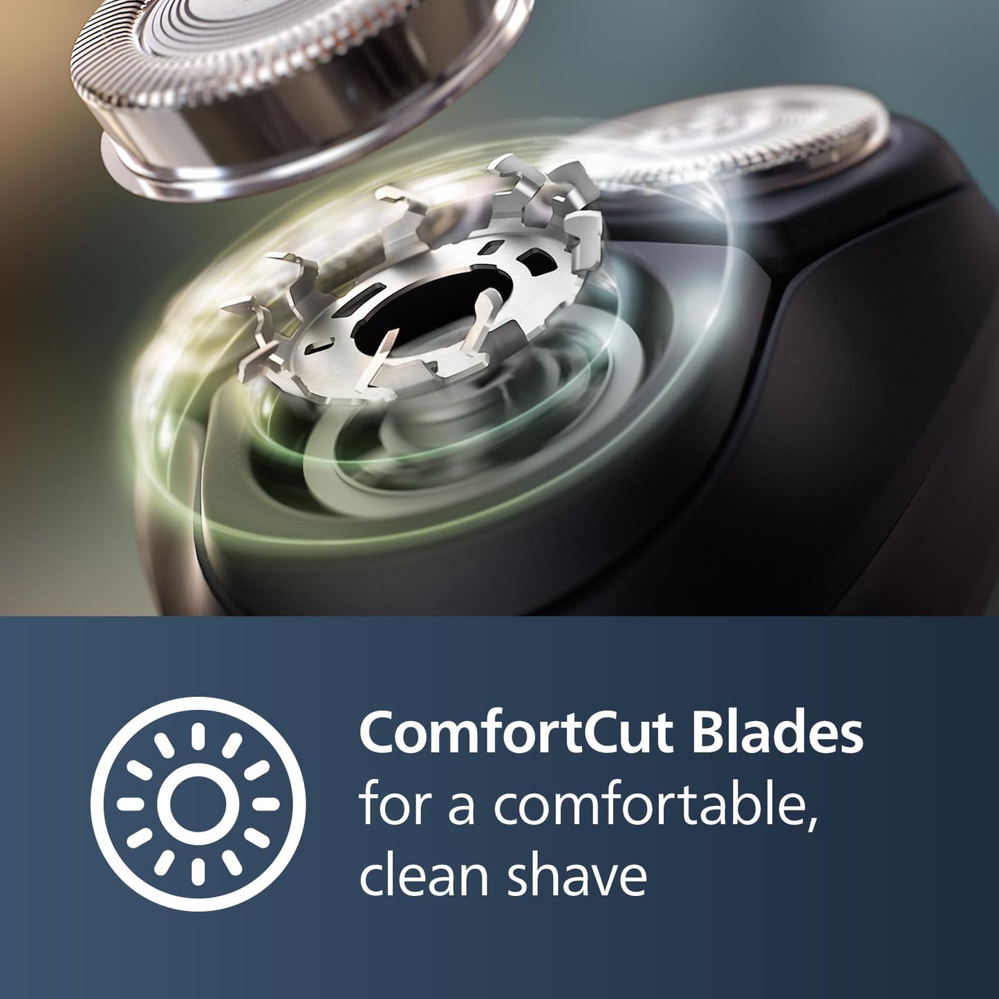 Philips Norelco Shaver 2400 Series, Wet and Dry Electric Shaver, Pop-up Trimmer, P-Cap, Deep Black, Model X3001/90 Beauty and Personal Care Norelco