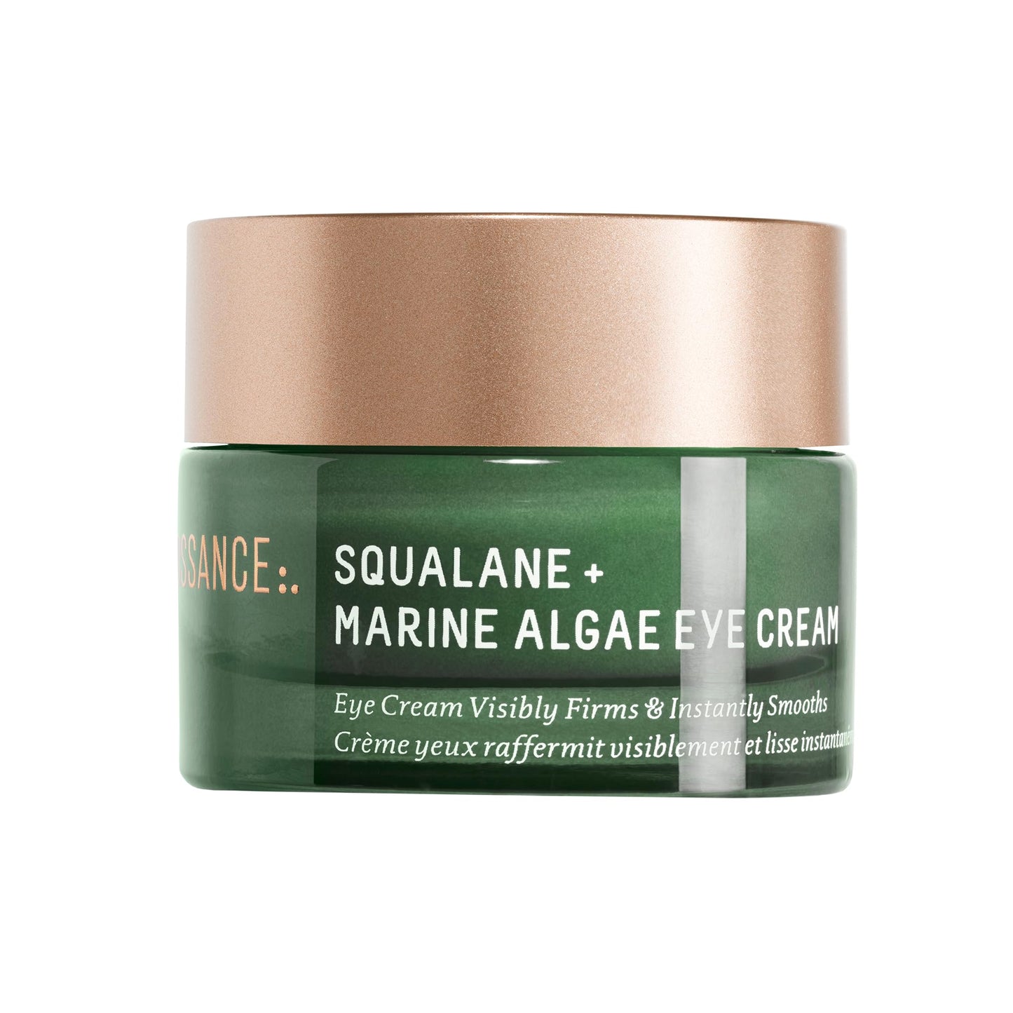 BIOSSANCE Squalane and Marine Algae Eye Cream - Anti-Aging Under Eye Cream for Fine Lines, Wrinkles, and Puffiness - Hydrating & Lifting Formula