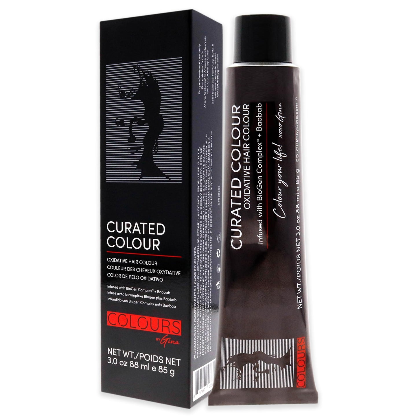 Colours By Gina Curated Colour - 9.0-9N Very Light Natural Blonde by Colours By Gina for Unisex - 3 oz Hair Color