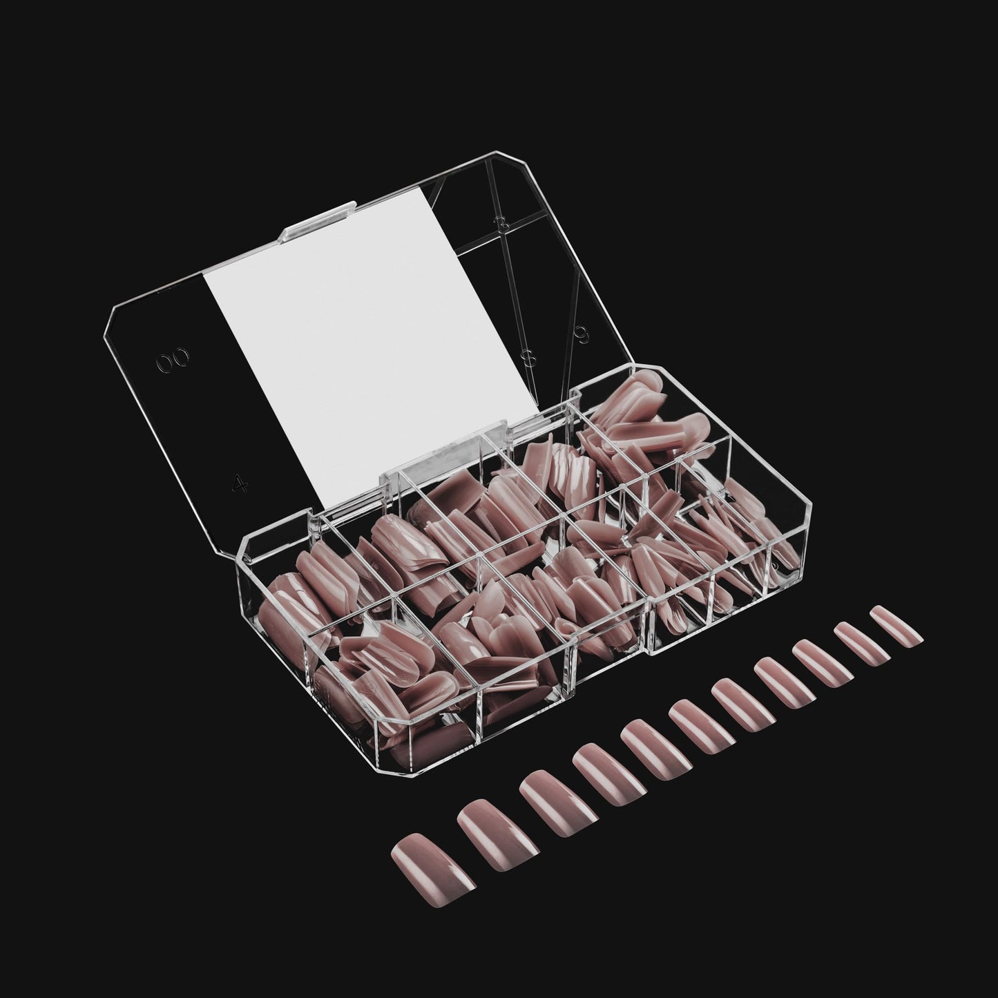Apres Neutrals Gel-X Mia Box Of Press On Nails, 11 Sizes 00-9, Soft Gel Nail Tip Box (150pcs) (Natural Square Medium, 150pcs) Beauty & Personal Care APRÉS