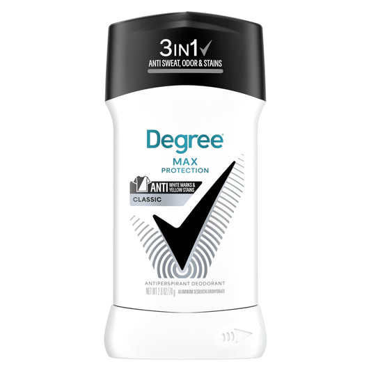 Degree Men UltraClear Antiperspirant Deodorant Black+White, Pack of 12, 72-Hour Sweat and Odor Protection Antiperspirant For Men With MotionSense Beauty and Personal Care Degree