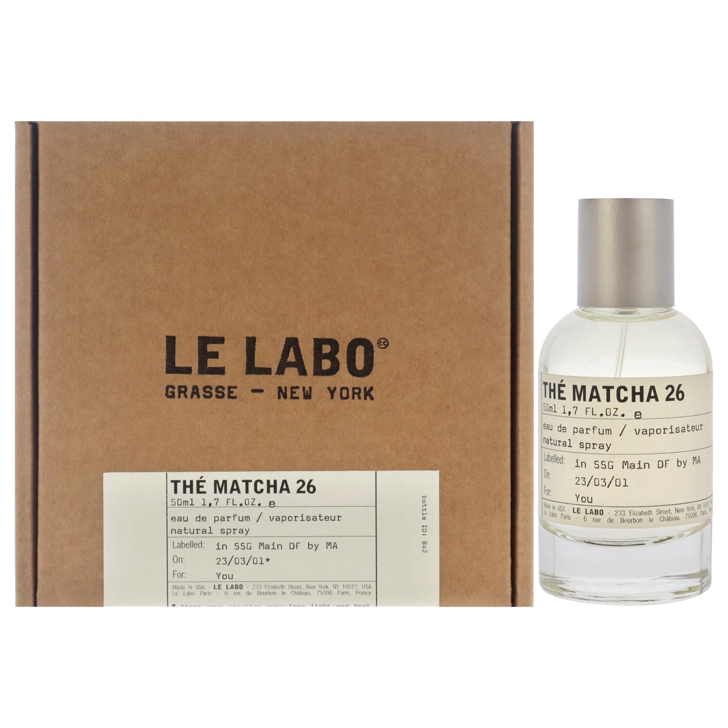 The Matcha 26 by Le Labo for Unisex - 1.7 oz EDP Spray