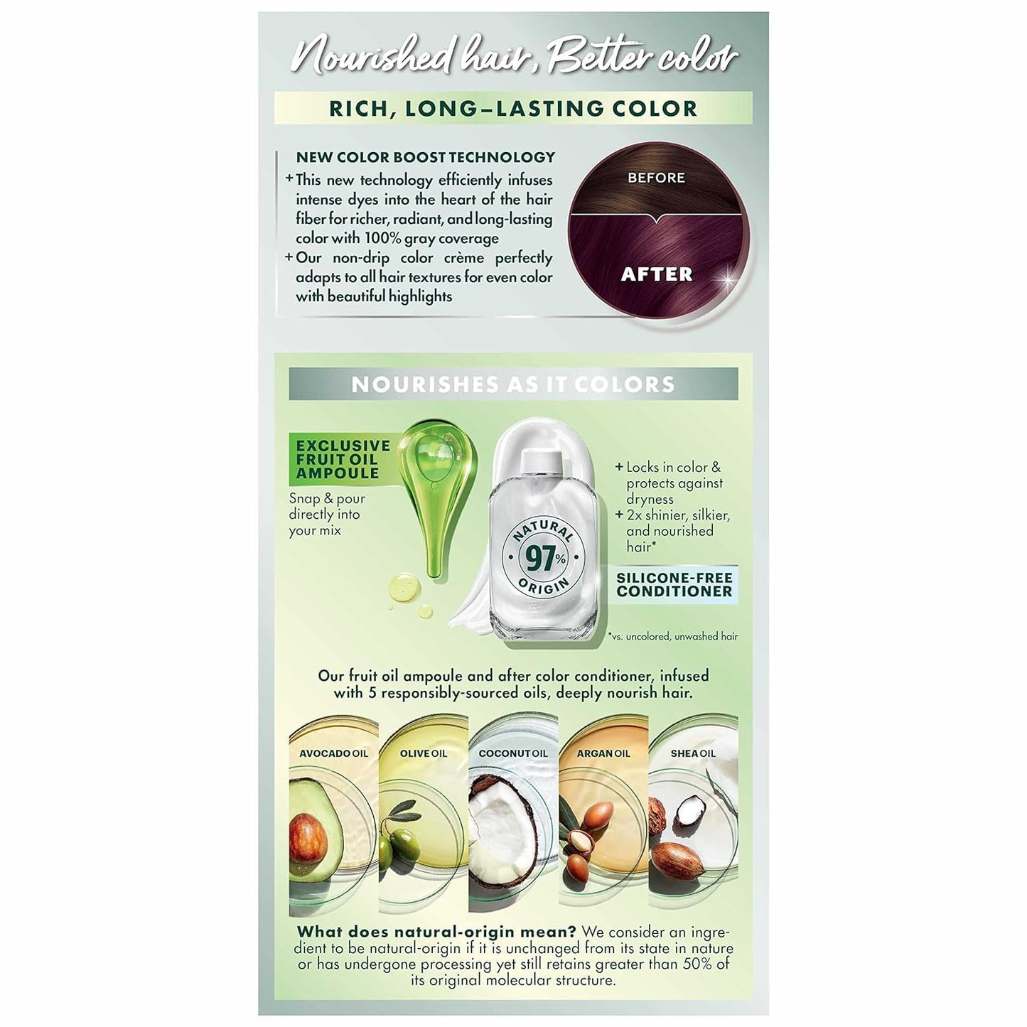 Garnier Nutrisse Nourishing Hair Color Creme, 42 Deep Burgundy (Black Cherry), 3 Count (Packaging May Vary)