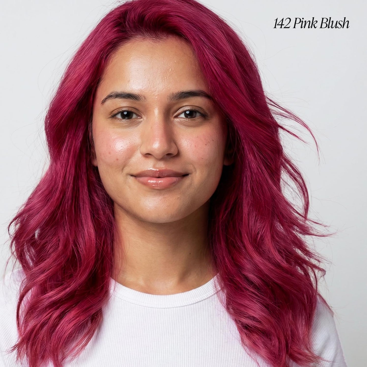 Adore Semi Permanent Hair Color (142 Pink Blush) (2 Pack) | Vegan & Cruelty-Free Pink Hair Dye | No Ammonia, No Peroxide, No Alcohol | 4 Fl Oz