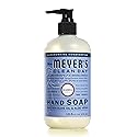 MRS. MEYER'S Clean Day Hand Soap, Made with Essential Oils, Biodegradable Formula, Bluebell, 12.5 fl. oz