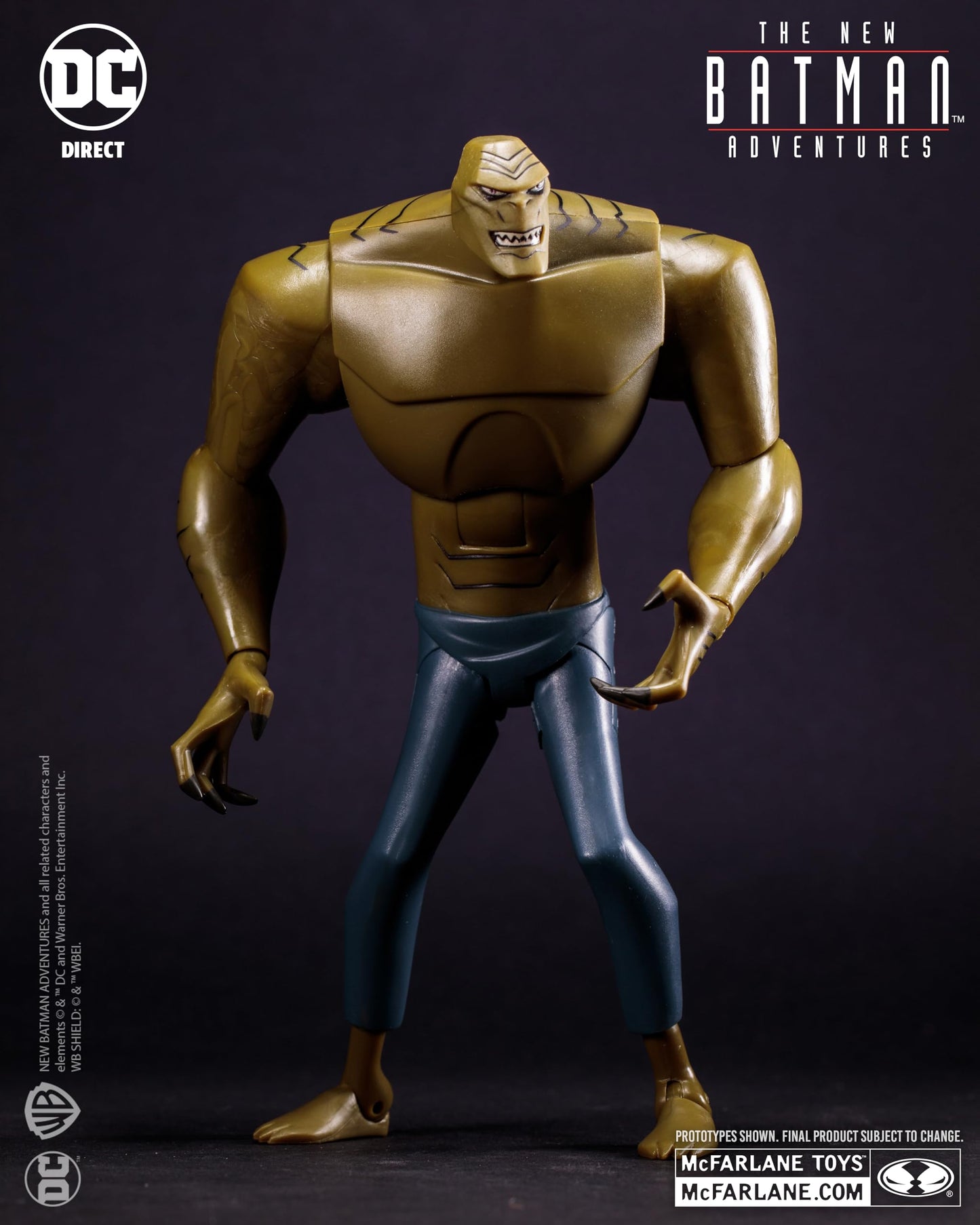 McFarlane Toys - The New Batman Adventures Killer Croc & Baby Doll, 6in Scale Figure