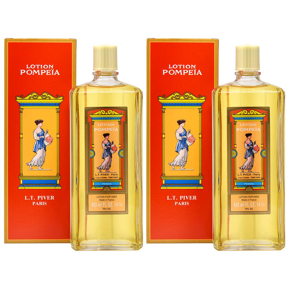Pompeia Lotion by L.T. Piver Paris 423ml/14.25oz (Pack of 2)Q