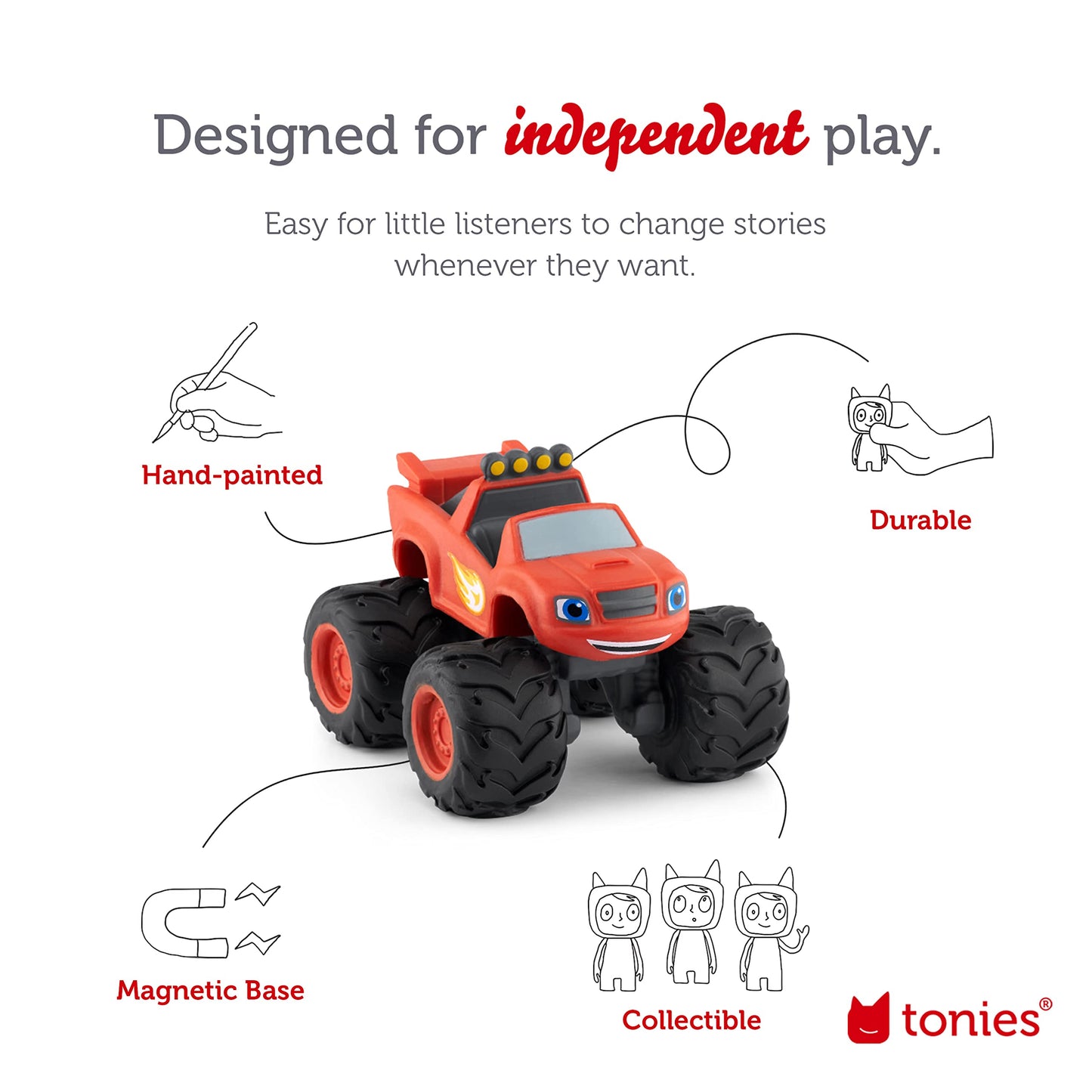 Tonies Blaze Audio Toy Figurine from Blaze and The Monster Machines