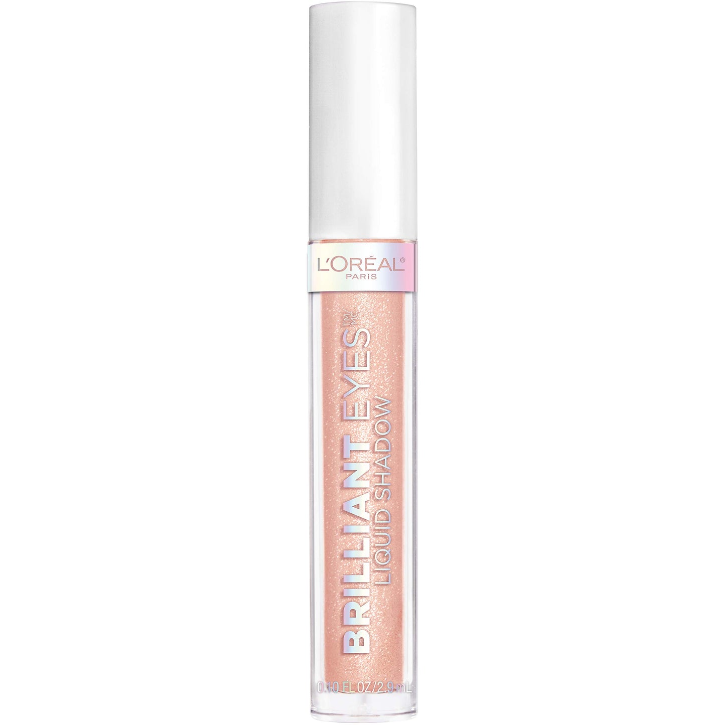 L'Oreal Paris Brilliant Eyes Shimmer Liquid Eye Shadow, Longwearing Lasting Shimmer, Crease Resistant, Flake-Proof, Precision Applicator, Quick Dry