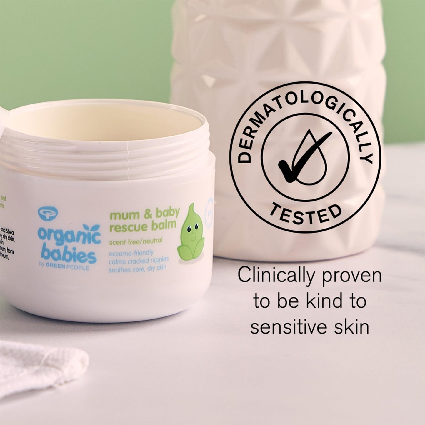 Green People Organic Babies Mum & Baby Rescue Balm - Scent Free (100ml)