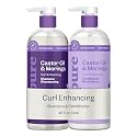 Renpure Castor Oil & Moringa Shampoo and Conditioner Set, Plant-Based*, Curl Enhancing, Moisturized, Manageable & Frizz-Free Curls -Castor & Moringa