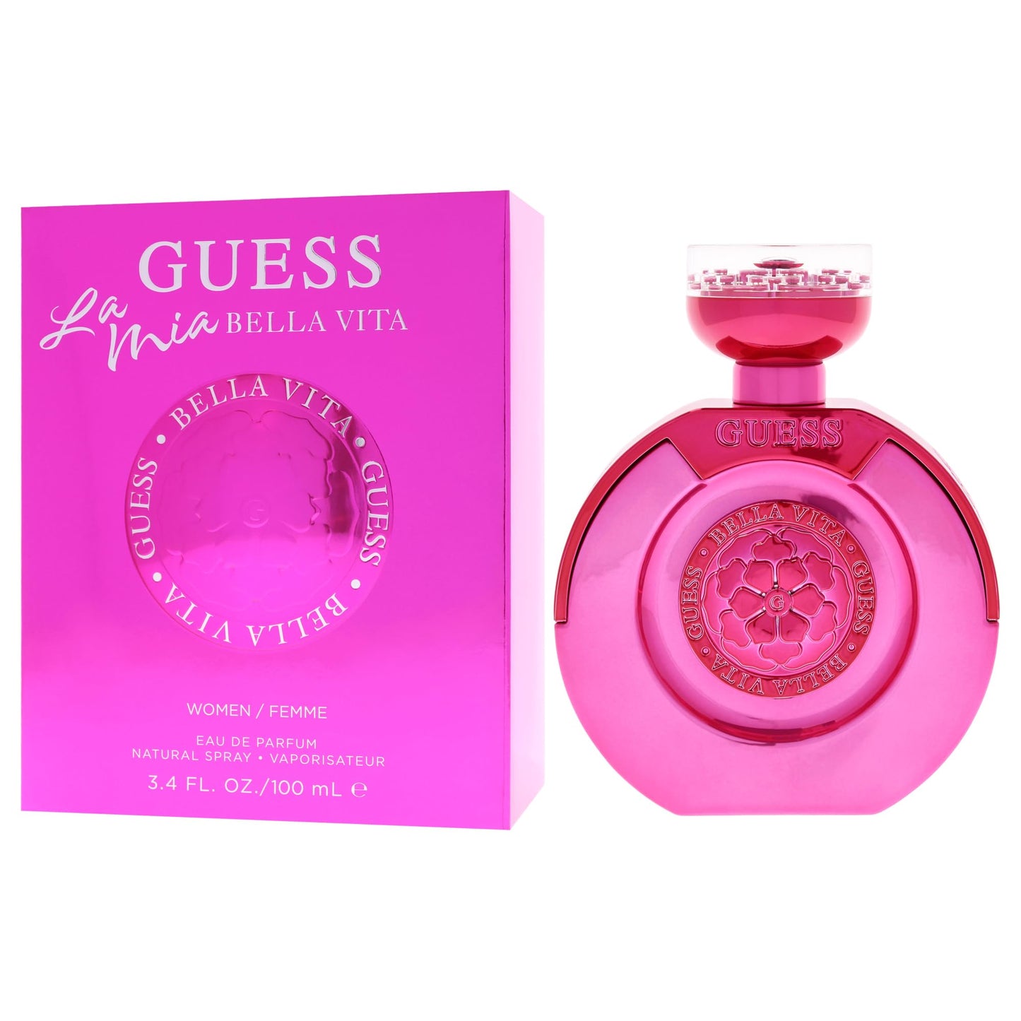 Guess La Mia Bella Vita Eau de Parfum Perfume Spray For Women, 3.4 Fl. Oz.