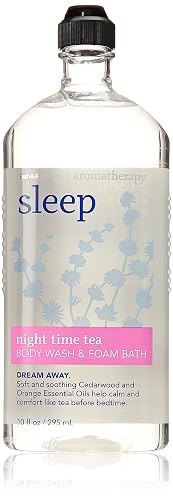 Bath & Body Works Body Wash & Foam Bath in NIGHT TIME TEA Beauty & Personal Care Bath & Body Works
