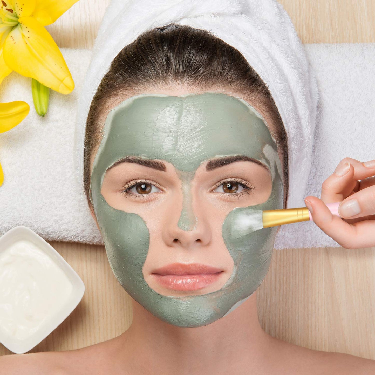 Boao 12pcs Silicone Face Mask Brushes – Soft Applicator Tools for Mud Masks, Sleeping Masks, Body Lotion & Body Butter