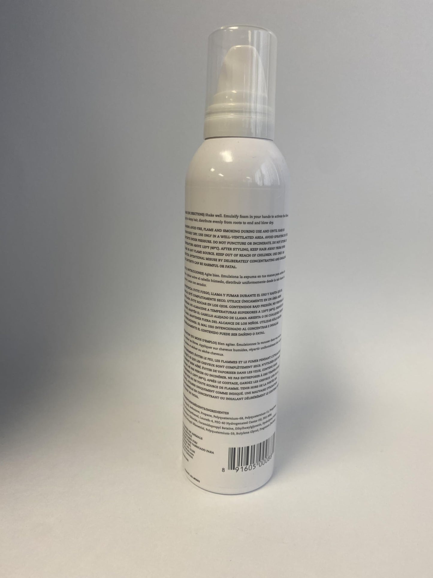 RETRO HAIR FIBER FOAM TEXTURE MOUSSE - VOLUME, TEXTURE, SHINE - 8oz