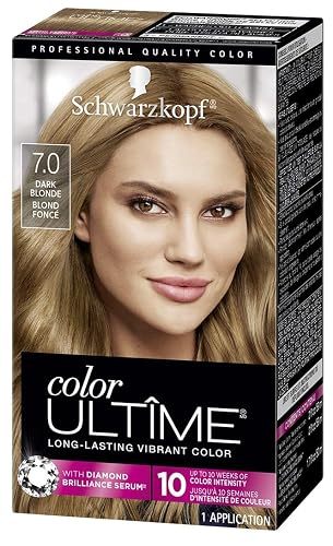 Schwarzkopf Color Ultime Hair Color Cream, 7.0 Dark Blonde (Packaging May Vary)