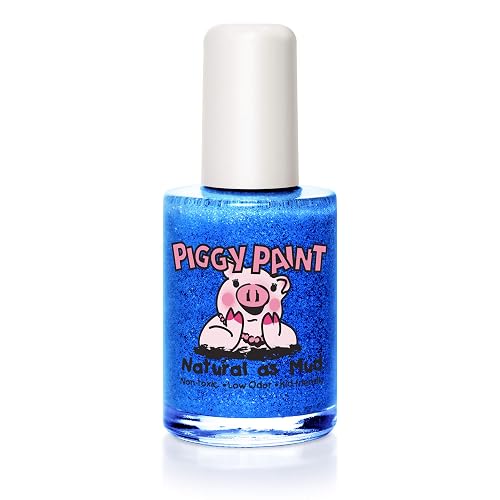 PIGGY PAINT 100% Non-toxic Girls Nail Polish - Safe, Chemical Free Low Odor for Kids, Mermaid in the Shade Beauty & Personal Care Piggy Paint