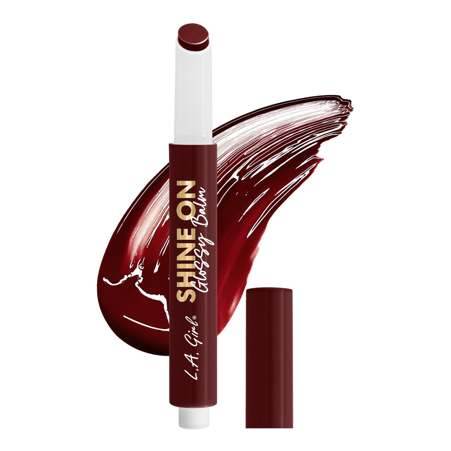 L.A. Girl Shine On Glossy Balm, Bitten Cherry GLC908