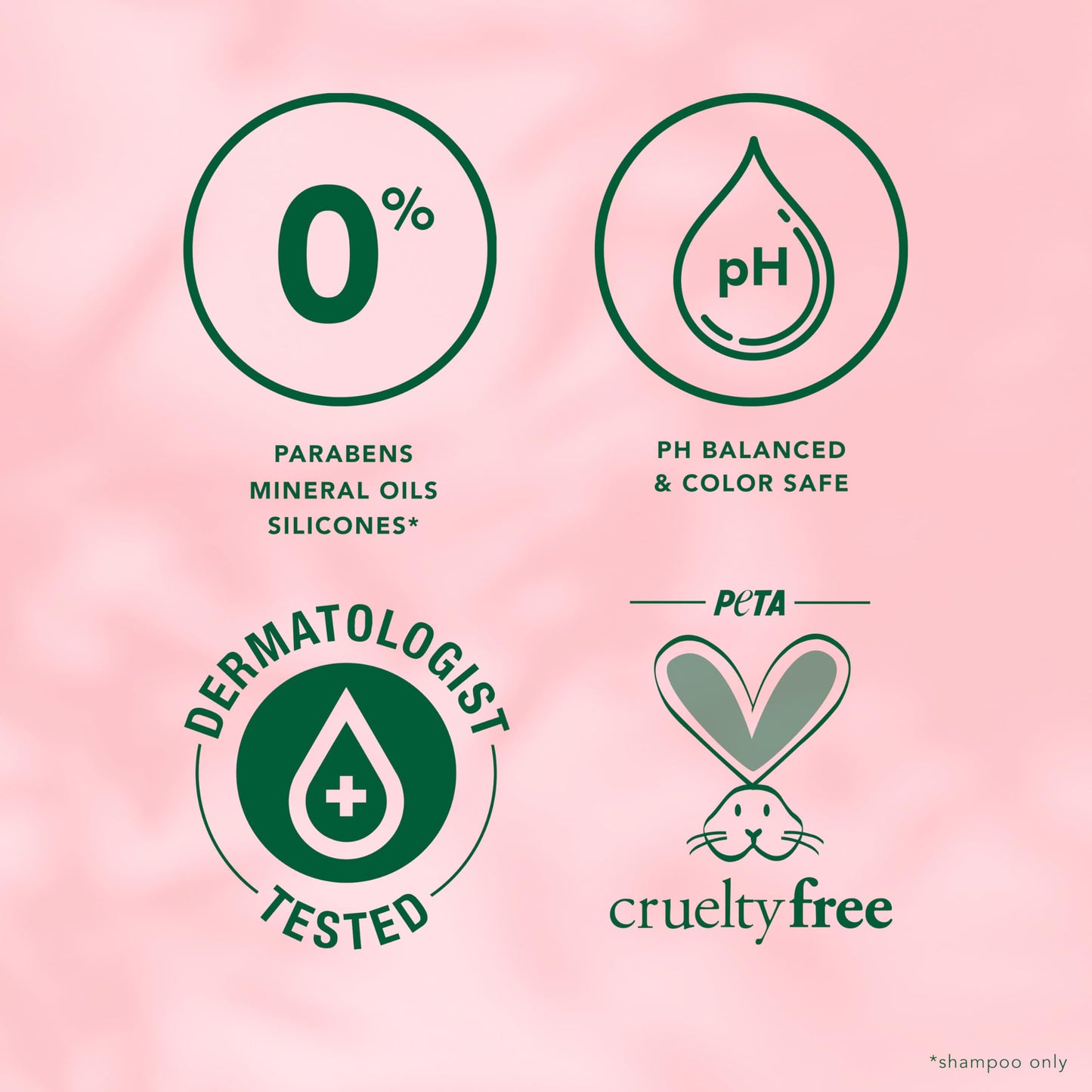 Herbal Essences Shampoo & Conditioner Set, Rose Hips - Smooth Collection, Paraben-Free, Color-Safe, Shiny Hair with Jojoba & Vitamin E, 29.2 Fl Oz
