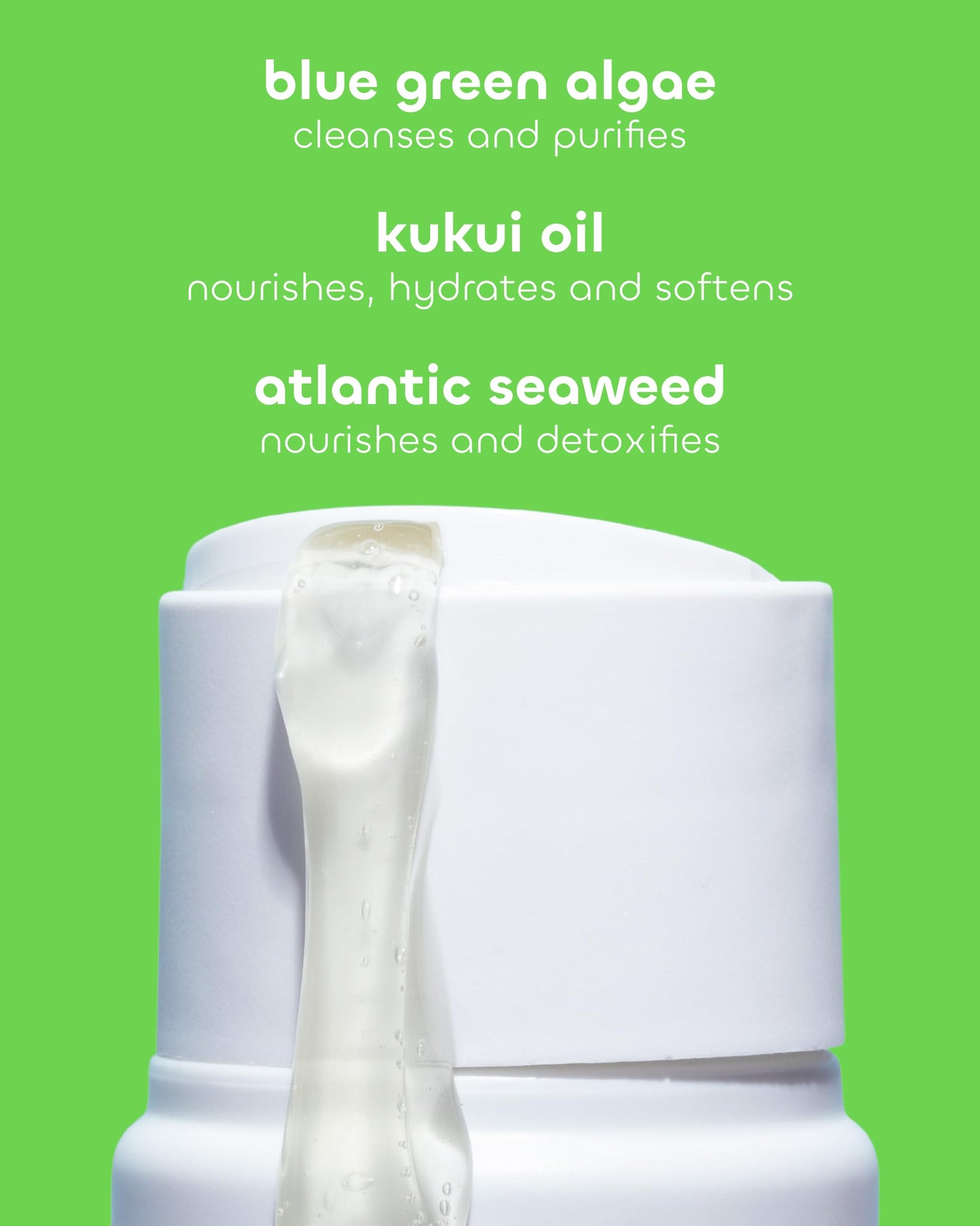 Seaweed Bath Co. Hydrate Body Wash - Eucalyptus Peppermint - Hydrating Lathering Cleanser with Nourishing Natural Ingredients - Vegan, Paraben