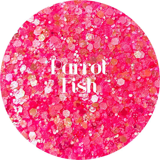 Neon Pink Polyester Glitter | Craft Glitter | Glitter for Arts & Crafts | Tumblers | Cosmetics | Nails | Epoxy Resin Art | Slime | DIY | Body Glitter