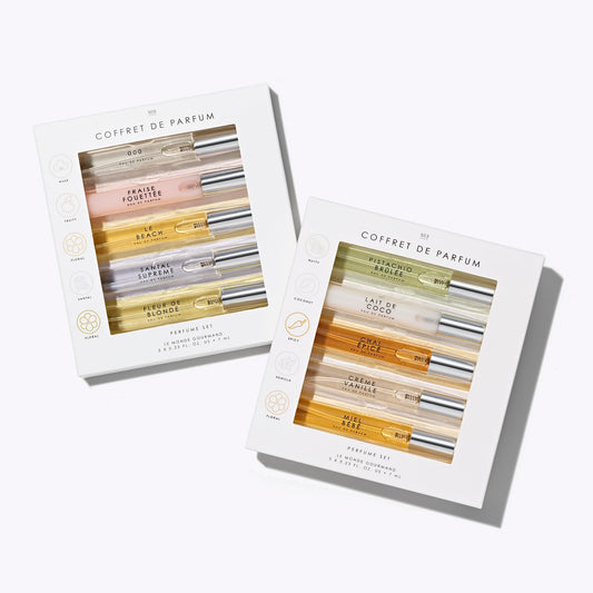 Le Monde Gourmand Coffret de Parfum Discovery Set, 10-Piece Mini Eau de Parfum Purse Spray Sampler, Gourmand, Floral & Fruity Fragrance Gift Set, 10 x Beauty & Personal Care Le Monde Gourmand