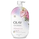 Olay Body Wash for Women, Fresh Radiance, 24/7 Skin-Loving Freshness, Visibly Radiant, Plant Based Cleansers, Vitamin B3 & Antioxidant Blend, For All