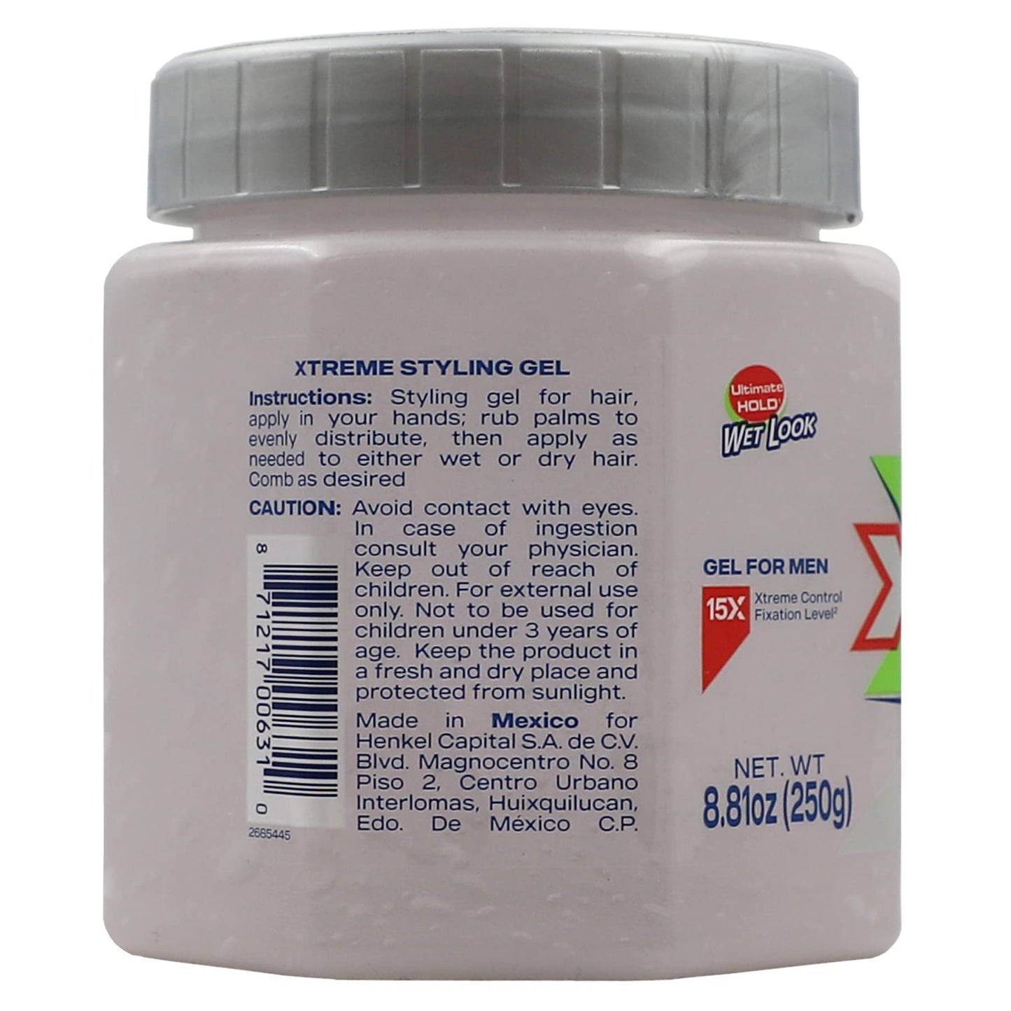 Xtreme Wet Line Styling Gel Extra Hold, 8.8 oz (Pack of 2)