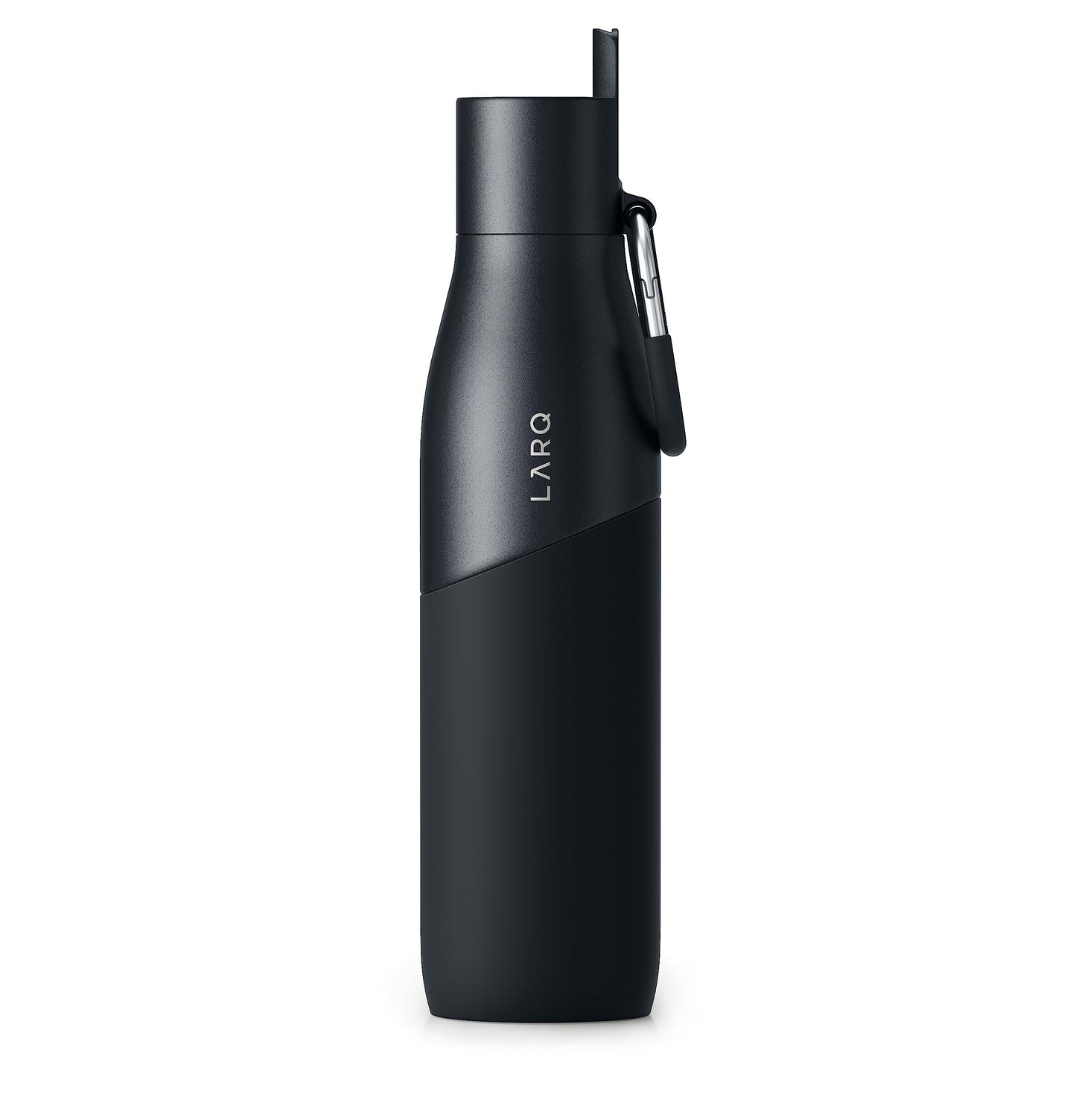 LARQ Bottle Movement Filtered - Lightweight Non-Insulated Stainless Steel Water Bottle BPA Free with Nano Zero Technology and Long-Lasting Filters