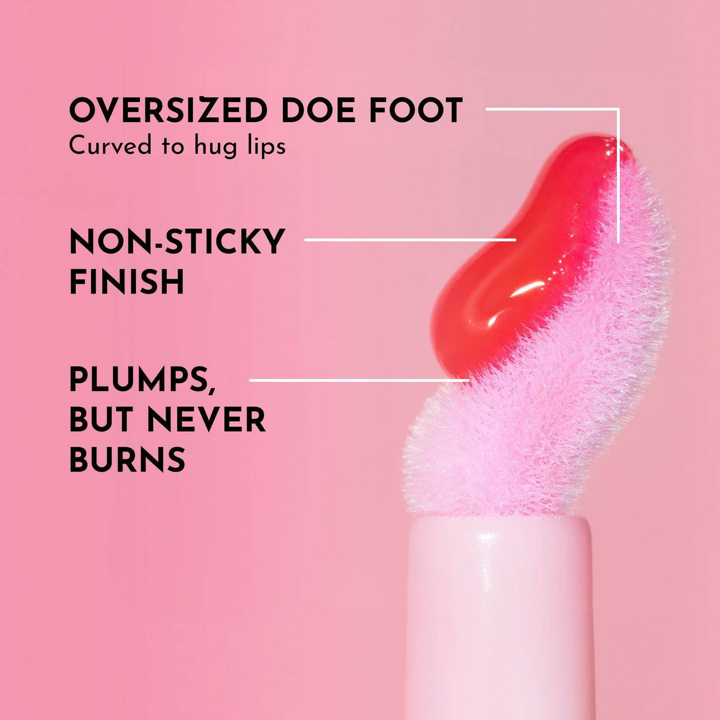 Lawless Forget the Filler Lip Plumping Line Smoothing Gloss - Cherry Vanilla - Premium Volumizing Lip Gloss with Natural Ingredients Designed to