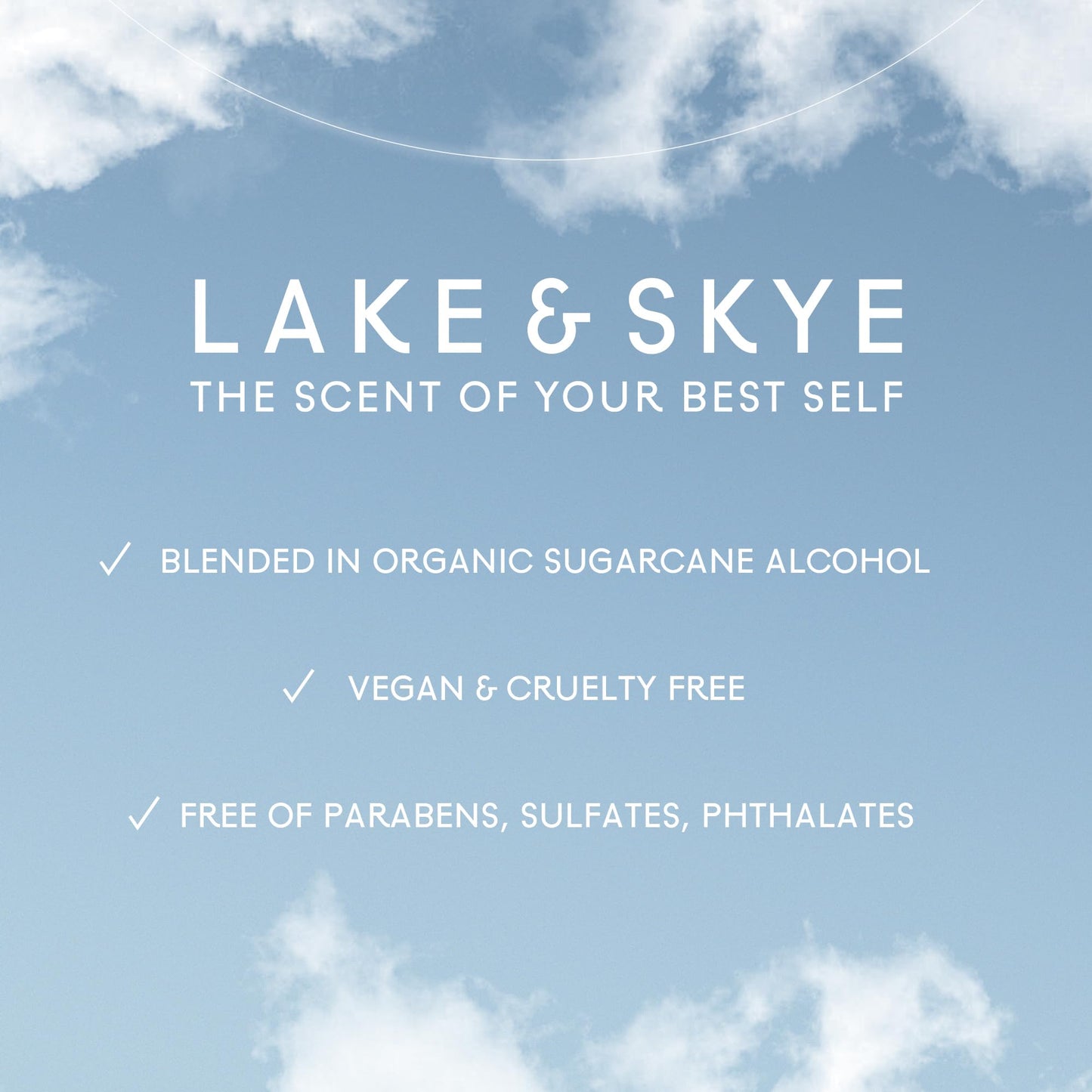 Lake & Skye Citrus Blonde 50mL Eau de Parfum - Long Lasting - Bergamont, Cedarwood, Floral, Fruity, Vegan, Paraben-Free, Cruelty-Free