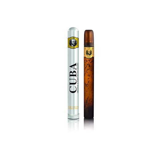 Cuba Gold Eau De Toilette Spray for Men, 1.17 Ounce