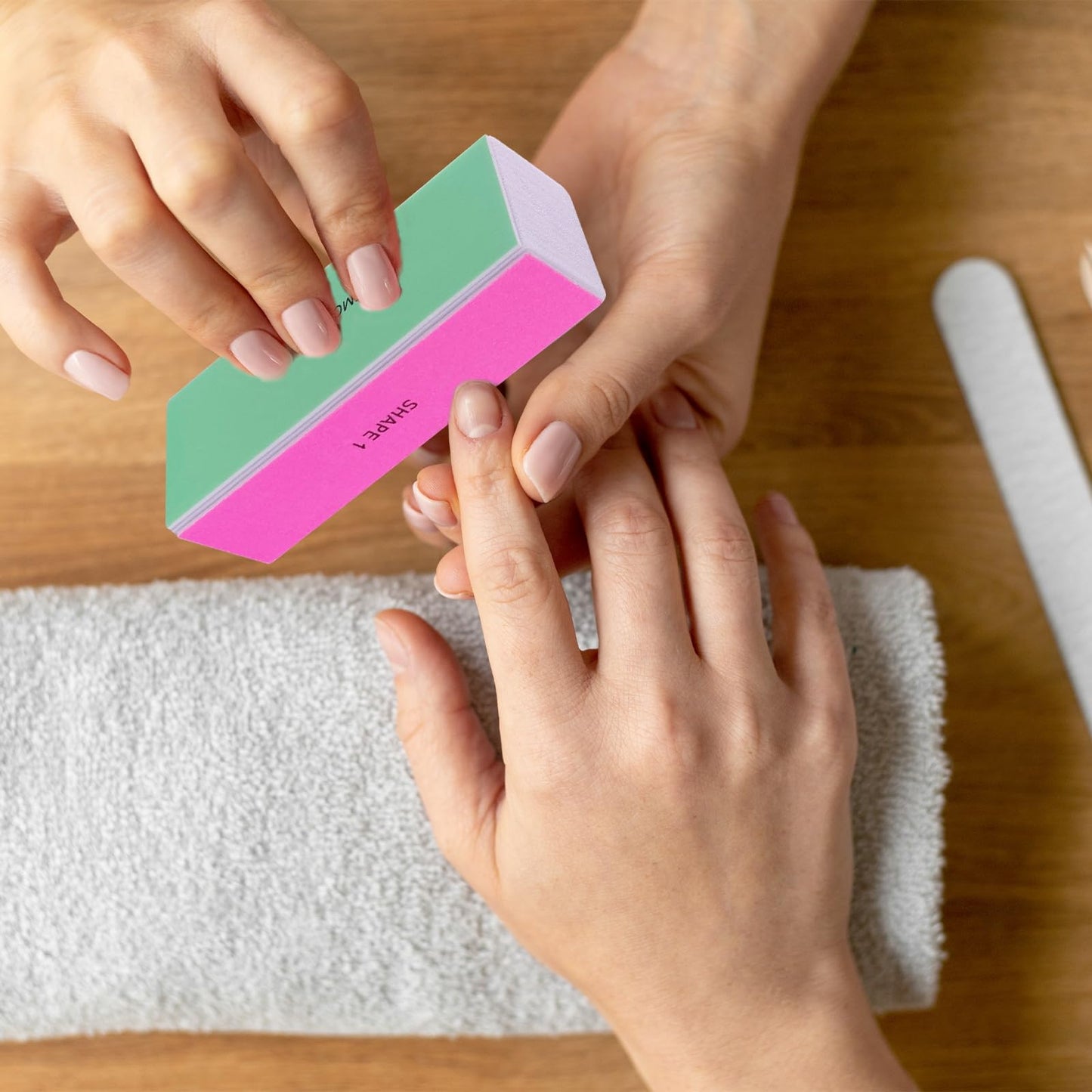4 Way Nail Buffer Block (6 pcs), Nail Shine Buffers Blocks Files for Natural and Acrylic Nails Smoother Buffing Block Polisher Fingernail File Buffer Beauty and Personal Care GigaGround