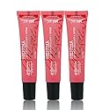 C.O. Bigelow Cinnamint Mentha Lip Shine Balm Tubes, Pack of 3 Bulk Lip Gloss with Cinnamon & Peppermint Oil, High Gloss Shine Finish, 0.5 oz