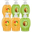 Softsoap Liquid Hand Soap with Pump, Limited Edition Summer Scents, Mango & Kiwi, 7.5 Fl Oz, 6 Pack