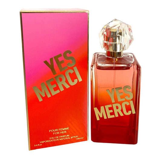 United Scents YES MERCI Eau De Parfum for Women, 3.4 fl oz | Juicy Watermelon, Jasmine & Musk | Fruity Floral Scent | Everyday Fragrance Spray Beauty & Personal Care United Scents