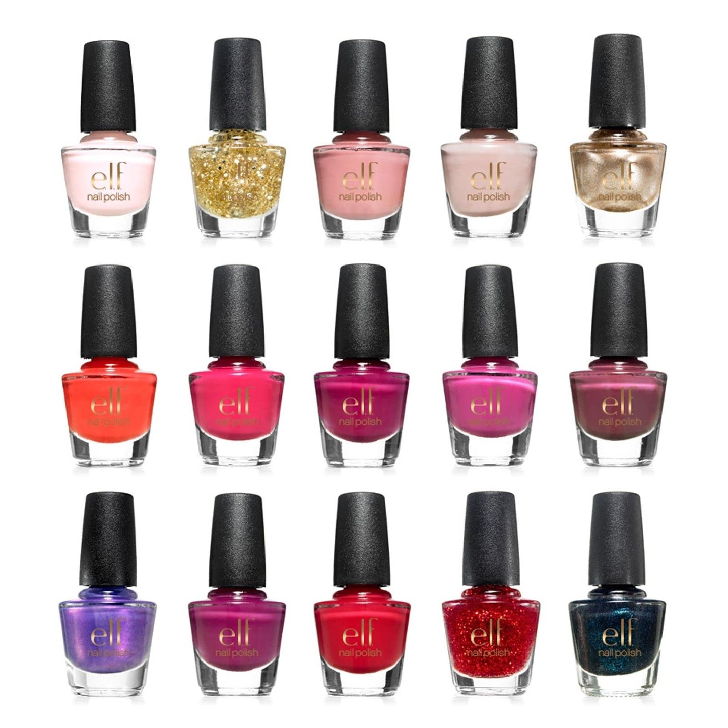 e.l.f. 15 Piece Vol 2 Nail Polish, 0.99 Ounce