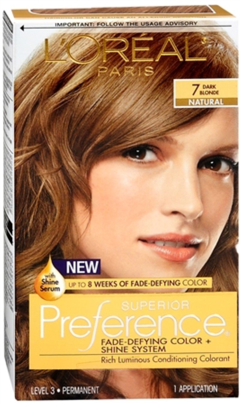 Pref Haircol 7 Size 1ct L'Oreal Preference Hair Color Dark Blonde #7