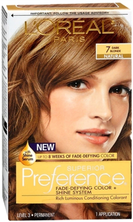 Pref Haircol 7 Size 1ct L'Oreal Preference Hair Color Dark Blonde #7