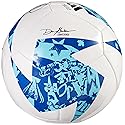 adidas MLS Club Soccer Ball, White/Blue/Bright Cyan, 5