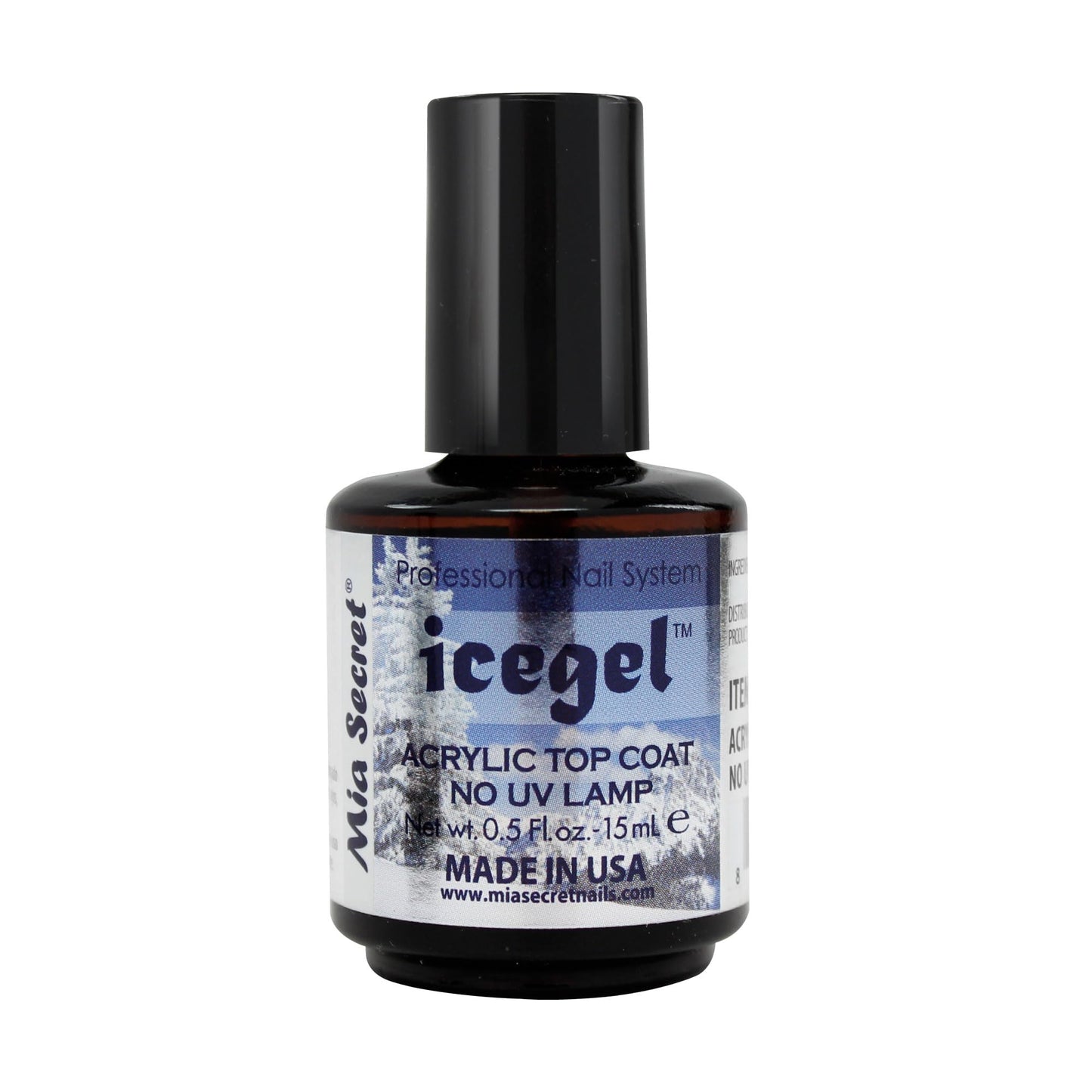 Mia Secret Professional Nail System Ice Gel Acrylic Top Coat No Uv Lamp Beauty & Personal Care Mia Secret