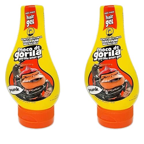 Moco de Gorila, Gorilla Snot Gel, Travel Size 2.82oz (New Look), Pack of 2