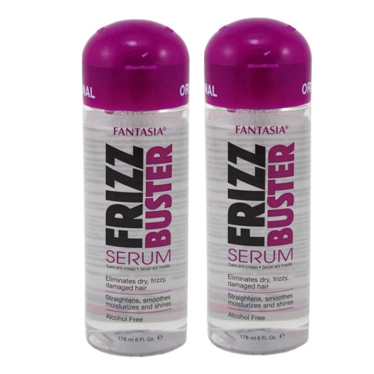 Fantasia Serum Frizz Buster 6 Ounce (177ml) (2 Pack)